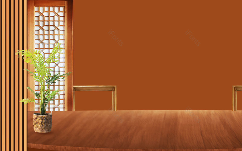 时尚复古家居空间植物艺术背景设计,插画/手绘图,插画/手绘图库,插画/手绘图下载,插画/手绘
